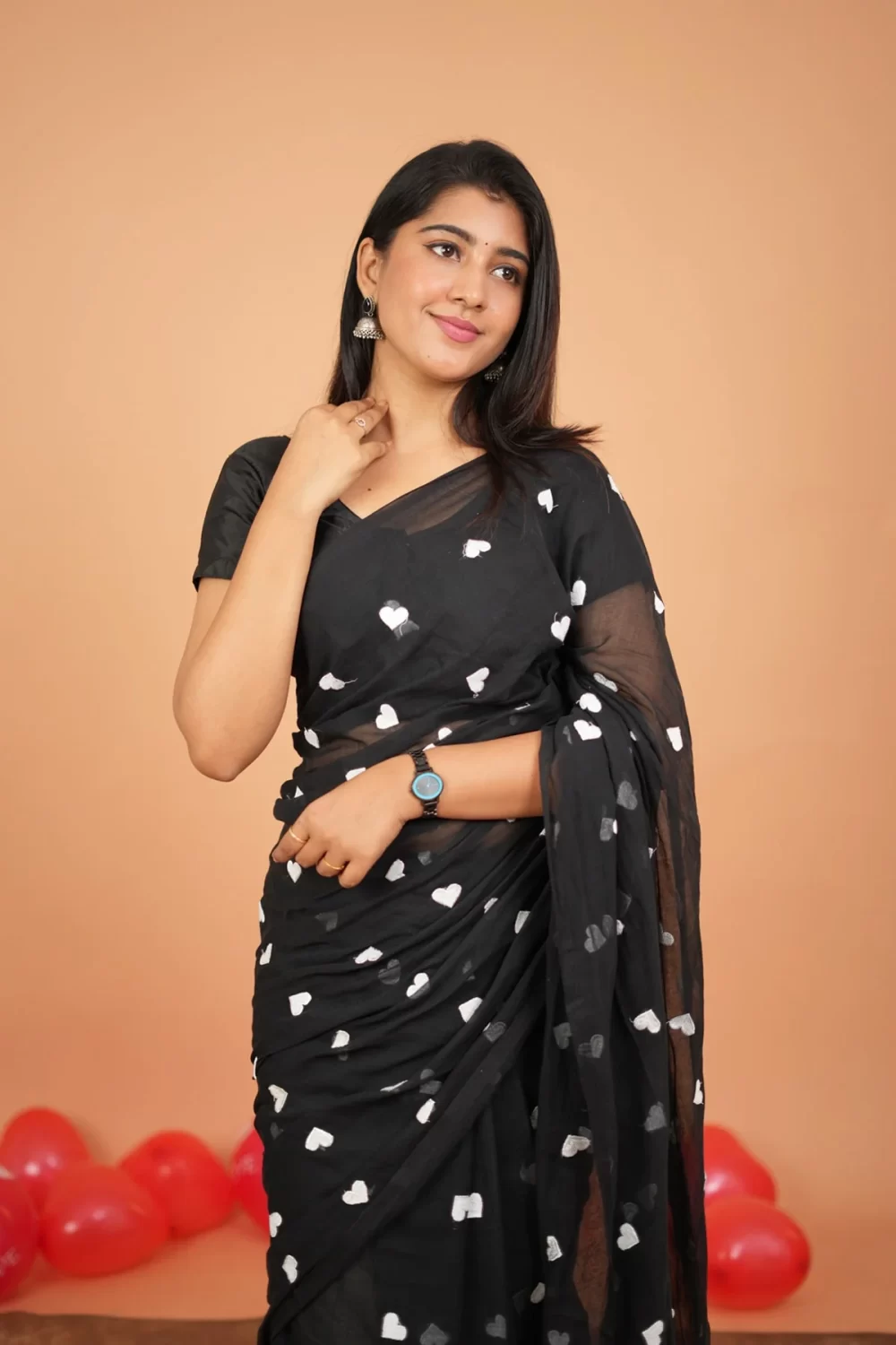 Sequin Sparkle Bridesmaid Saree